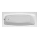VINCEA Ванна акриловая VBT-2S170-LG с ножками 1700*750*440, пристенная, цвет белый VBT-2S170-LG - фото 319072