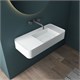 VINCEA Раковина из искусственного камня VWB-6S412MW, 1200*400*150, подвесная, цвет белый матовый VWB-6S412MW - фото 319222