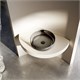 VINCEA Раковина прозрачная VBS-6T16B, 450*450*130, накладная, цвет черный VBS-6T16B - фото 319231
