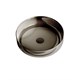 VINCEA Раковина прозрачная VBS-6T16B, 450*450*130, накладная, цвет черный VBS-6T16B - фото 319233