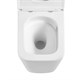 VINCEA Q-Line Унитаз подвесной Tornado Q-Line VT1-12T безободковый, цвет белый, ультратонкое soft-close сиденье VT1-12T - фото 319547