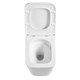 VINCEA Q-Line Унитаз подвесной Tornado Q-Line VT1-12T безободковый, цвет белый, ультратонкое soft-close сиденье VT1-12T - фото 319548