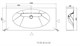 VINCEA Раковина Caprise VCB-4CA120MWG, Corian, цвет белый матовый + серый матовый VCB-4CA120MWG - фото 319759