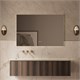 VINCEA База под раковину Luxe 1400 подвесная, 2 выкатных ящика soft close, натуральный орех VMC-4LX140WN - фото 319824