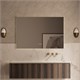 VINCEA База под раковину Luxe 1400 подвесная, 2 выкатных ящика soft close, натуральный орех VMC-4LX140WN - фото 319825