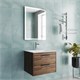 VINCEA База под раковину Chiara 2D 600 подвесная, 2 выкатных ящика soft-close, C.Oak VMC-2C2600CO - фото 319852