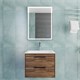 VINCEA База под раковину Chiara 2D 600 подвесная, 2 выкатных ящика soft-close, C.Oak VMC-2C2600CO - фото 319855