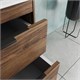 VINCEA База под раковину Chiara 2D 600 подвесная, 2 выкатных ящика soft-close, C.Oak VMC-2C2600CO - фото 319861