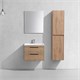 VINCEA База под раковину Chiara 2D 600 подвесная, 2 выкатных ящика soft-close, N.Oak VMC-2C2600NO - фото 319881