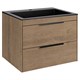 VINCEA База под раковину Chiara 2D 600 подвесная, 2 выкатных ящика soft-close, N.Oak VMC-2C2600NO - фото 319883