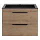 VINCEA База под раковину Chiara 2D 600 подвесная, 2 выкатных ящика soft-close, N.Oak VMC-2C2600NO - фото 319884