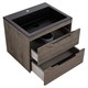 VINCEA База под раковину Chiara 2D 600 подвесная, 2 выкатных ящика soft-close, R.Oak VMC-2C2600RO - фото 319891