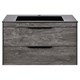 VINCEA База под раковину Chiara 2D 800 подвесная, 2 выкатных ящика soft-close, G.Stone VMC-2C2800GS - фото 319940