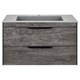VINCEA База под раковину Chiara 2D 800 подвесная, 2 выкатных ящика soft-close, G.Stone VMC-2C2800GS - фото 319941
