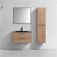 VINCEA База под раковину Chiara 2D 800 подвесная, 2 выкатных ящика soft-close, N.Oak VMC-2C2800NO - фото 319946