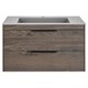 VINCEA База под раковину Chiara 2D 800 подвесная, 2 выкатных ящика soft-close, R.Oak VMC-2C2800RO - фото 319959