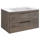 VINCEA База под раковину Chiara 2D 800 подвесная, 2 выкатных ящика soft-close, R.Oak VMC-2C2800RO - фото 319960