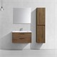 VINCEA База под раковину Chiara 2D 800 подвесная, 2 выкатных ящика soft-close, T.Oak VMC-2C2800TO - фото 319964