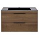 VINCEA База под раковину Chiara 2D 800 подвесная, 2 выкатных ящика soft-close, T.Oak VMC-2C2800TO - фото 319967