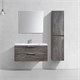 VINCEA База под раковину Chiara 2D 1000 подвесная, 2 выкатных ящика soft-close, G.Stone VMC-2C2100GS - фото 319993