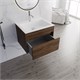 VINCEA База под раковину Chiara 600 подвесная, 1 выкатной ящик soft-close, C.Oak VMC-2C600CO - фото 320043