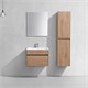 VINCEA База под раковину Chiara 600 подвесная, 1 выкатной ящик soft-close, N.Oak VMC-2C600NO - фото 320064