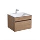 VINCEA База под раковину Chiara 600 подвесная, 1 выкатной ящик soft-close, N.Oak VMC-2C600NO - фото 320067