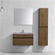 VINCEA База под раковину Chiara 800 подвесная, 1 выкатной ящик soft-close, T.Oak VMC-2C800TO - фото 320148