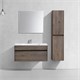 VINCEA База под раковину Chiara 1000 подвесная, 1 выкатной ящик soft-close, R.Oak VMC-2C100RO - фото 320189