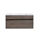 VINCEA База под раковину Chiara 1000 подвесная, 1 выкатной ящик soft-close, R.Oak VMC-2C100RO - фото 320193
