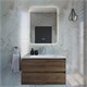 VINCEA База под раковину Luka 800 подвесная, 2 выкатных ящика soft-close, С.Oak VMC-2L800CO - фото 320260