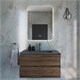 VINCEA База под раковину Luka 800 подвесная, 2 выкатных ящика soft-close, С.Oak VMC-2L800CO - фото 320268