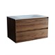 VINCEA База под раковину Luka 800 подвесная, 2 выкатных ящика soft-close, С.Oak VMC-2L800CO - фото 320271
