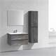 VINCEA База под раковину Luka 800 подвесная, 2 выкатных ящика soft-close, G.Stone VMC-2L800GS - фото 320279