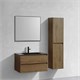 VINCEA База под раковину Luka 800 подвесная, 2 выкатных ящика soft-close, T.Oak VMC-2L800TO - фото 320315
