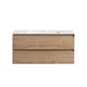 VINCEA База под раковину Luka 1000 подвесная, 2 выкатных ящика soft-close, N.Oak VMC-2L100NO - фото 320349
