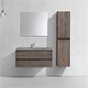 VINCEA База под раковину Luka 1000 подвесная, 2 выкатных ящика soft-close, R.Oak VMC-2L100RO - фото 320351