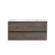 VINCEA База под раковину Luka 1000 подвесная, 2 выкатных ящика soft-close, R.Oak VMC-2L100RO - фото 320356