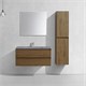 VINCEA База под раковину Luka 1000 подвесная, 2 выкатных ящика soft-close, T.Oak VMC-2L100TO - фото 320358
