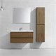 VINCEA База под раковину Luka 1000 подвесная, 2 выкатных ящика soft-close, T.Oak VMC-2L100TO - фото 320360