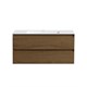 VINCEA База под раковину Luka 1000 подвесная, 2 выкатных ящика soft-close, T.Oak VMC-2L100TO - фото 320363