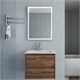 VINCEA База под раковину Gio 600 подвесная, 2 выкатных ящика soft-close, C.Oak VMC-2G600CO - фото 320368