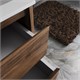 VINCEA База под раковину Gio 600 подвесная, 2 выкатных ящика soft-close, C.Oak VMC-2G600CO - фото 320374