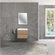 VINCEA База под раковину Gio 600 подвесная, 2 выкатных ящика soft-close, N.Oak VMC-2G600NO - фото 320396