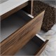 VINCEA База под раковину Gio 800 подвесная, 2 выкатных ящика soft-close, C.Oak VMC-2G800CO - фото 320417