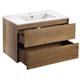 VINCEA База под раковину Gio 800 подвесная, 2 выкатных ящика soft-close, T.Oak VMC-2G800TO - фото 320429