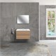 VINCEA База под раковину Gio 800 подвесная, 2 выкатных ящика soft-close, N.Oak VMC-2G800NO - фото 320440