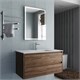 VINCEA База под раковину Gio 1000 подвесная, 2 выкатных ящика soft-close, C.Oak VMC-2G100CO - фото 320451