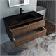 VINCEA База под раковину Gio 1000 подвесная, 2 выкатных ящика soft-close, C.Oak VMC-2G100CO - фото 320458