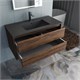 VINCEA База под раковину Gio 1000 подвесная, 2 выкатных ящика soft-close, C.Oak VMC-2G100CO - фото 320459